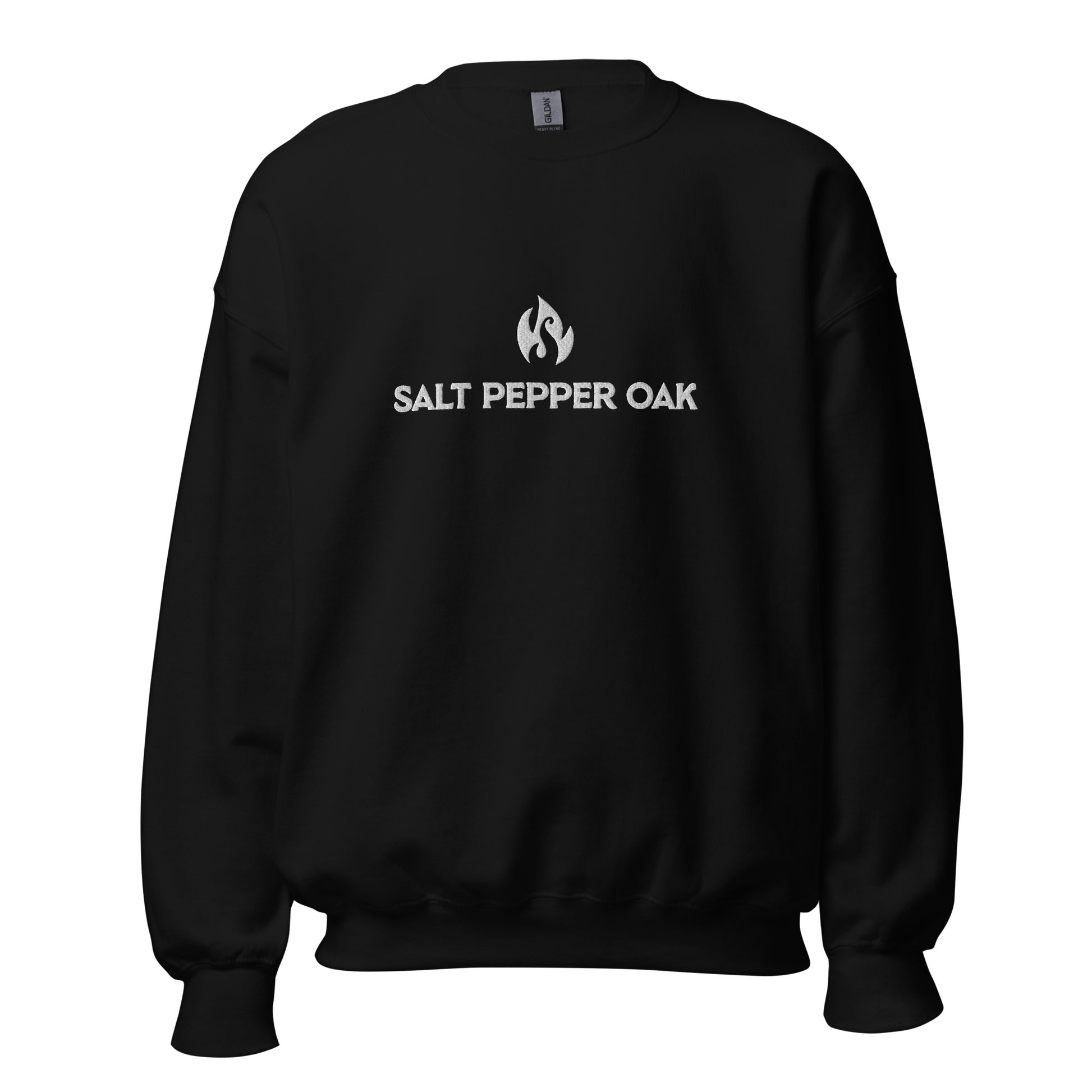 Embroidered Flame Logo Crewneck 3XL - 5XL