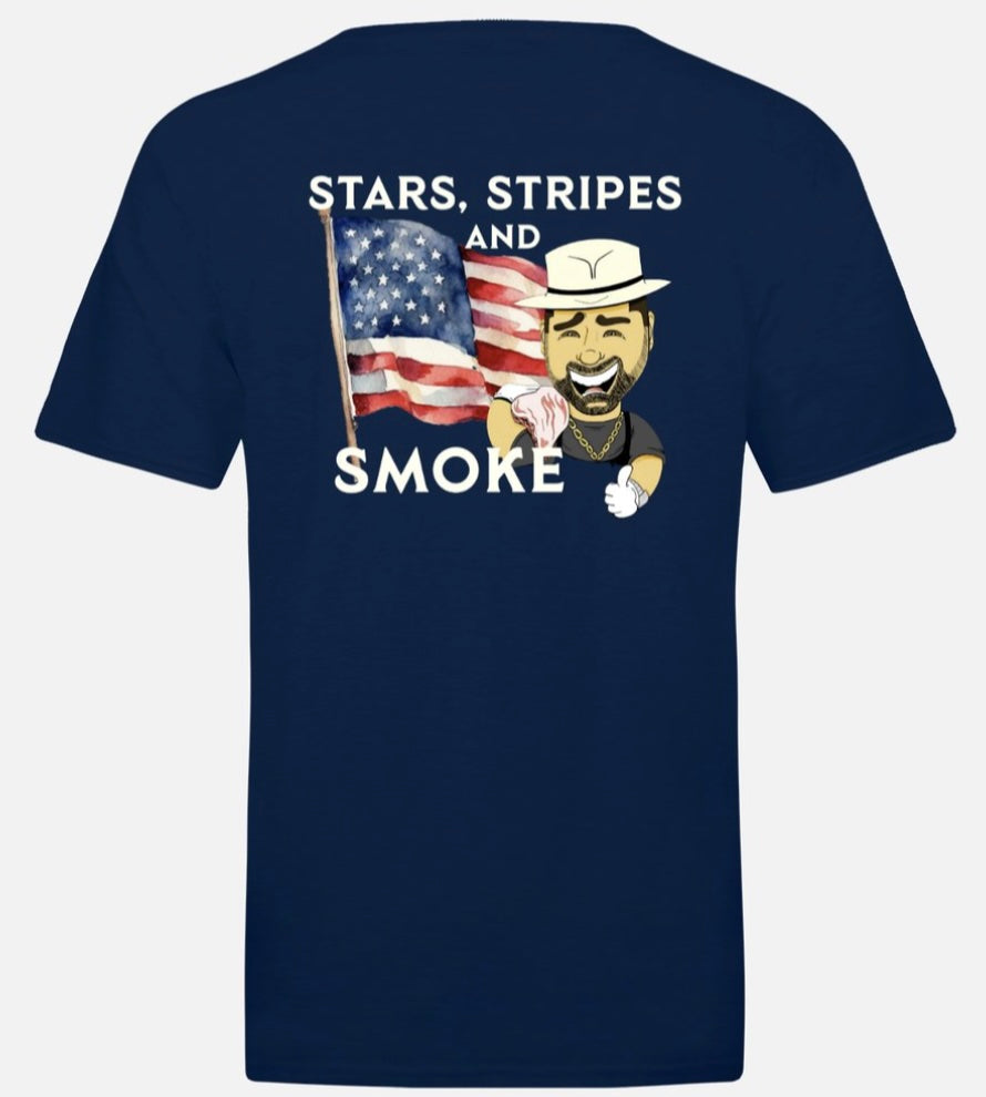 LIMITED EDITION Stars, Stripes and Smoke T-shirt