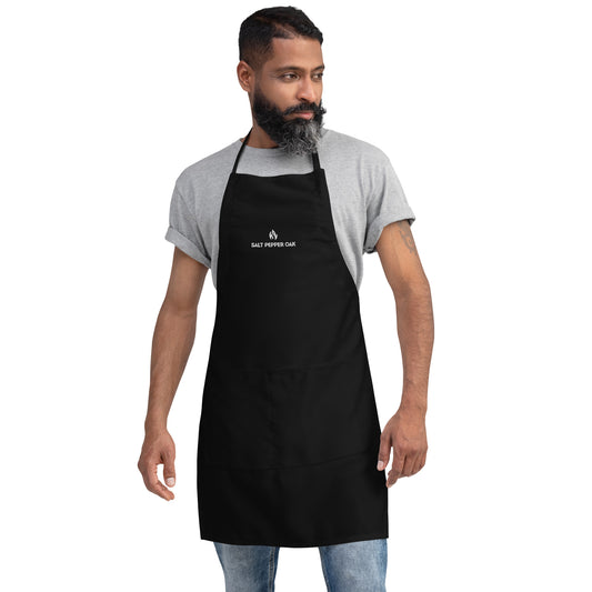 Flame Logo Embroidered Apron