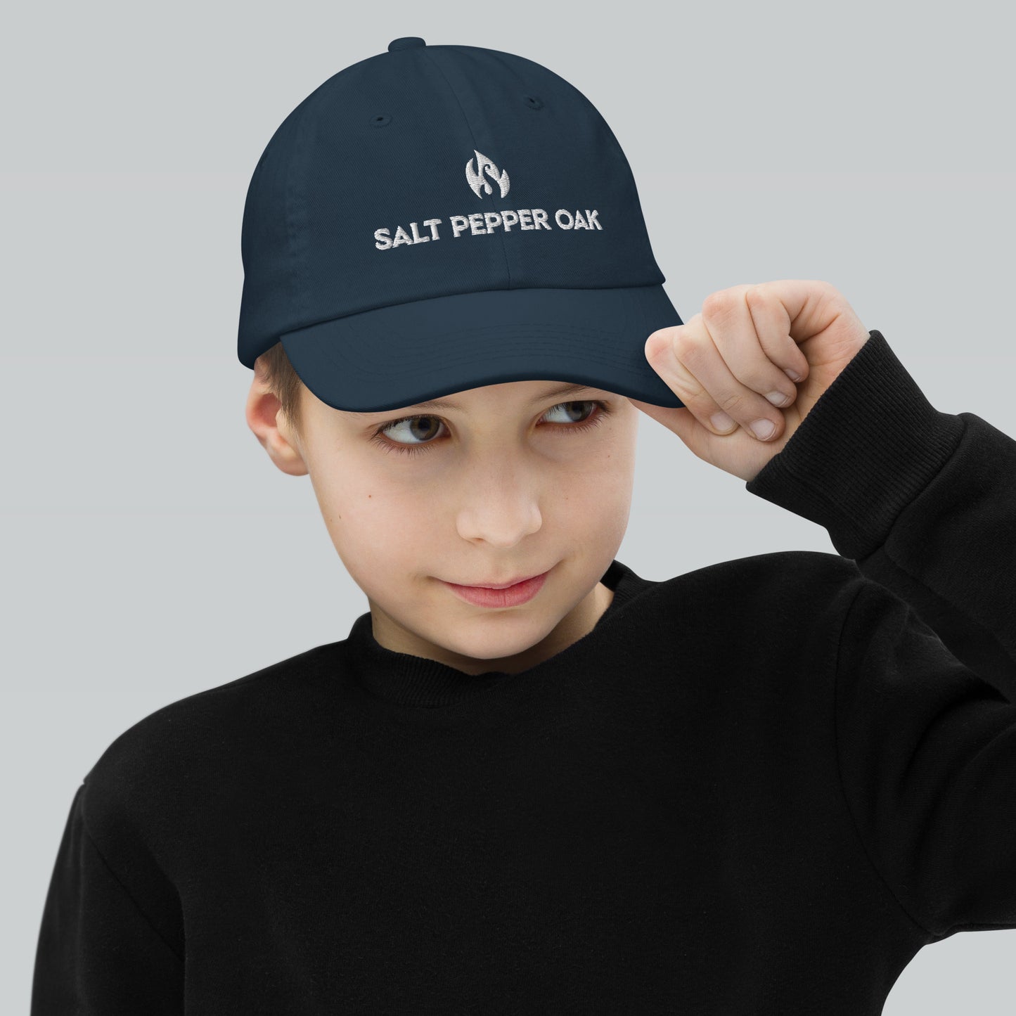 Flame Logo Youth baseball cap